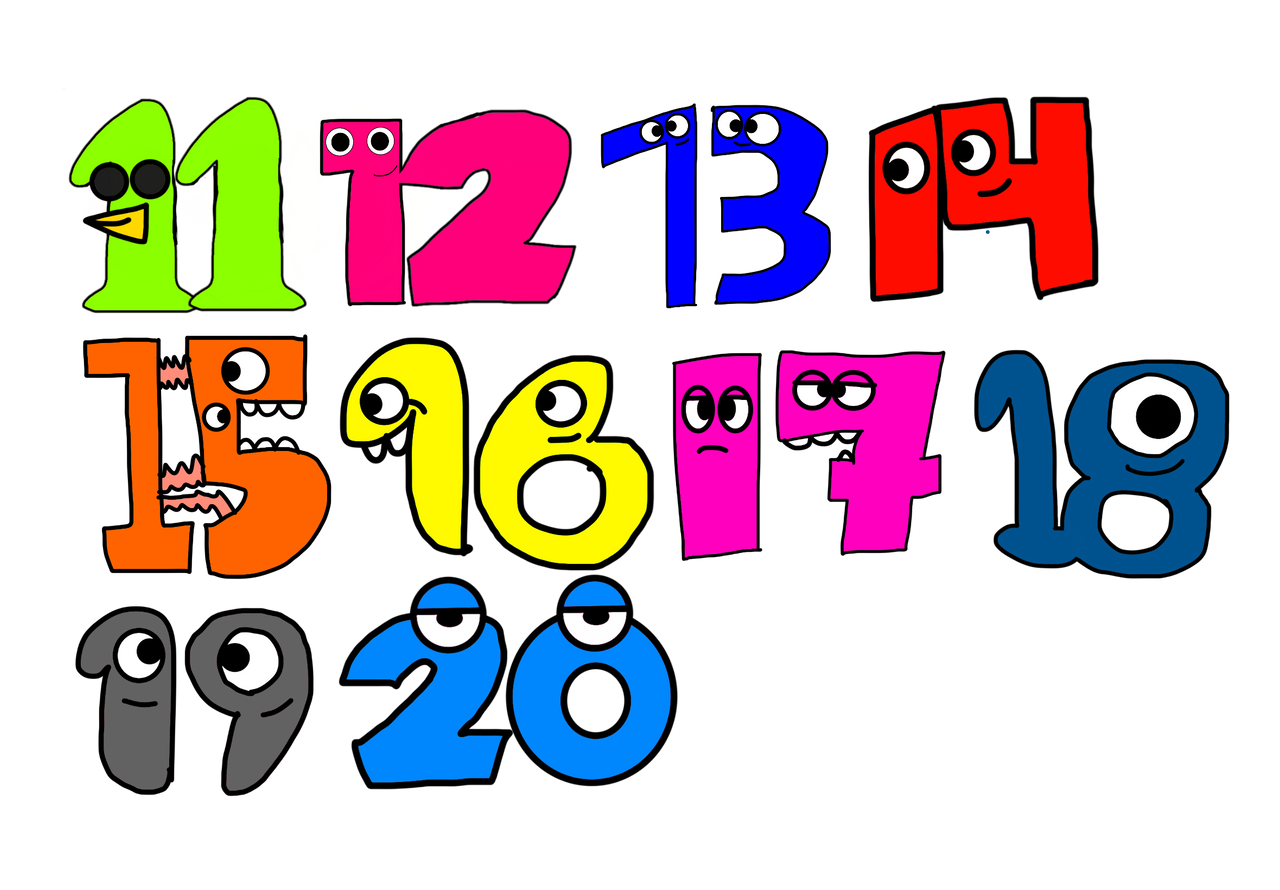 Secondary Number Lore Characters by aidasanchez0212 on DeviantArt