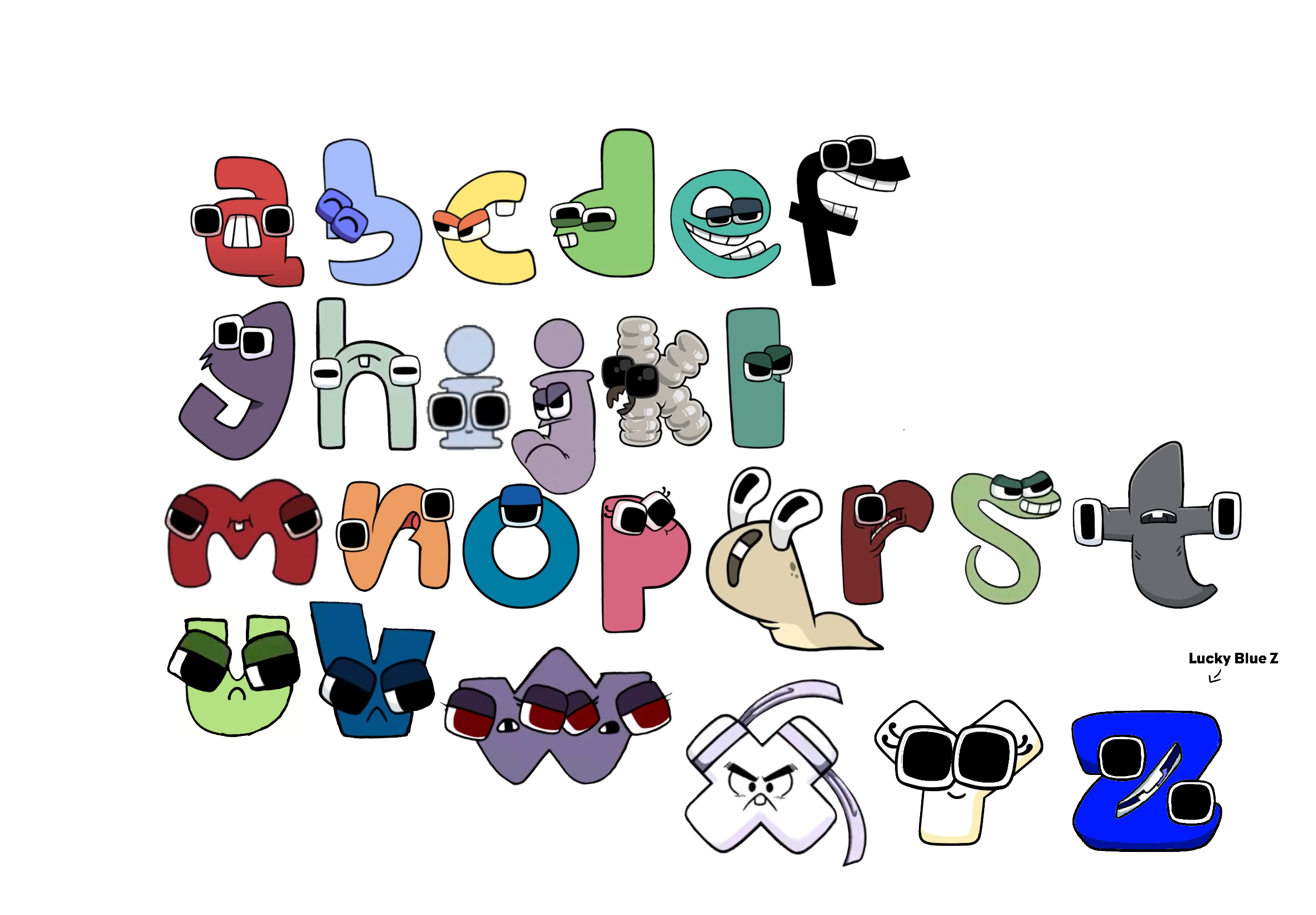 Spainish Alphabet Lore by aidasanchez0212 on DeviantArt