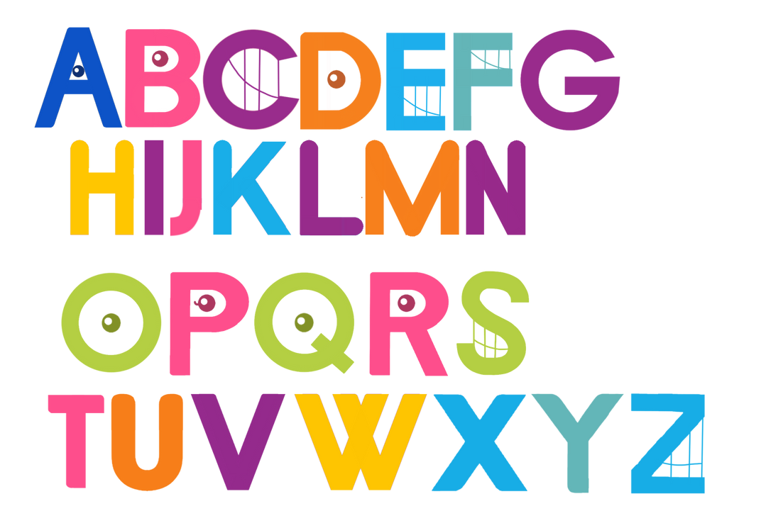 TVOKids 2022 Uppercase Letters by aidasanchez0212 on DeviantArt
