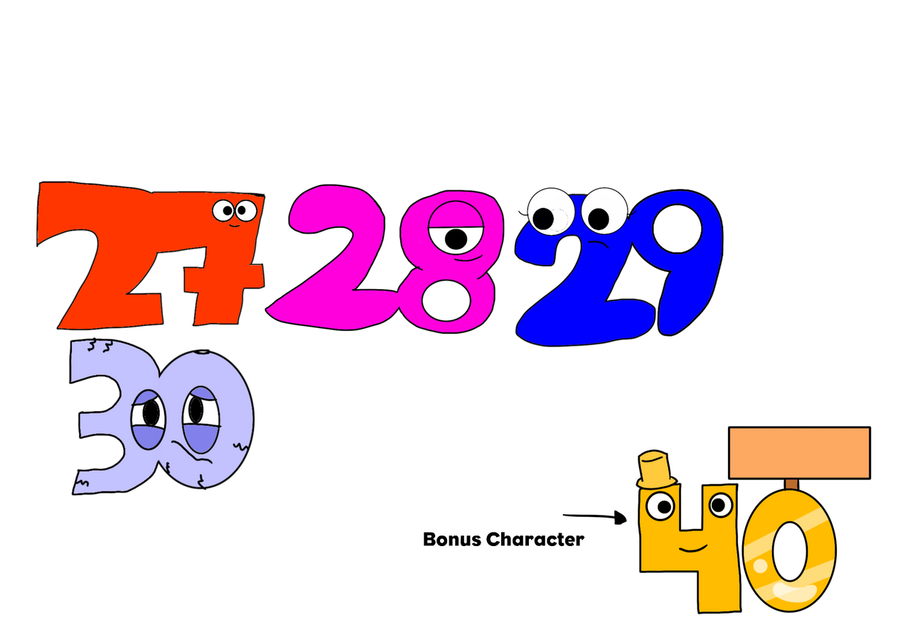 More Number Lore Characters by aidasanchez0212 on DeviantArt