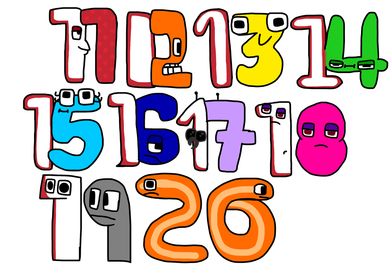Number Teens by aidasanchez0212 on DeviantArt