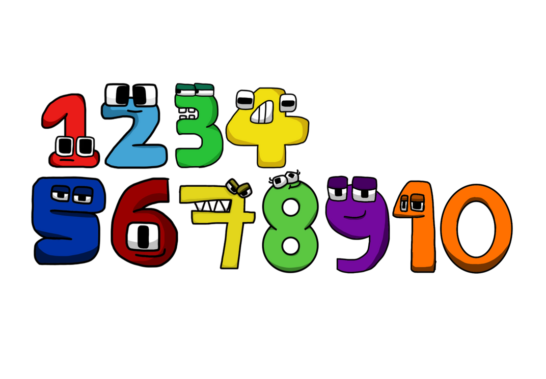 Alphabet Lore Numbers by aidasanchez0212 on DeviantArt