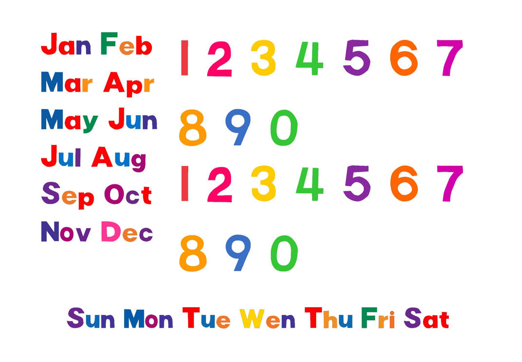 Chicka Chicka Boom Boom Calender printout by aidasanchez0212 on DeviantArt