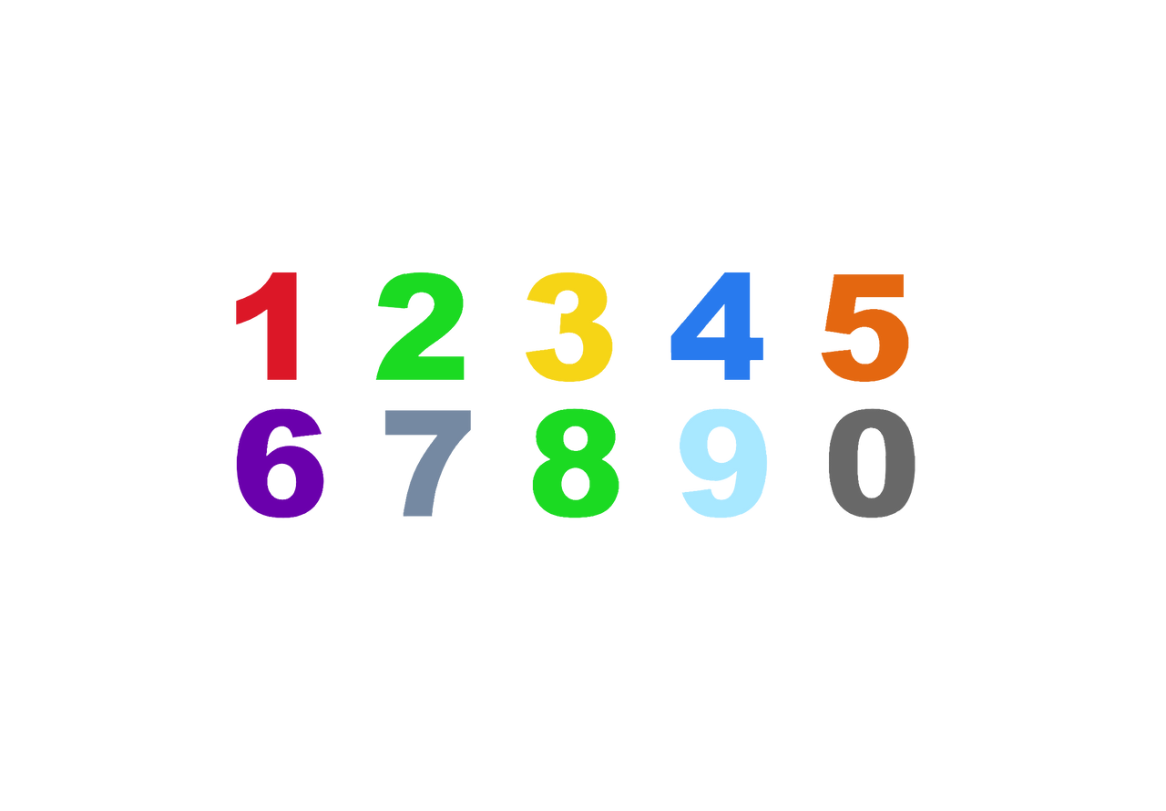 Numbers by aidasanchez0212 on DeviantArt