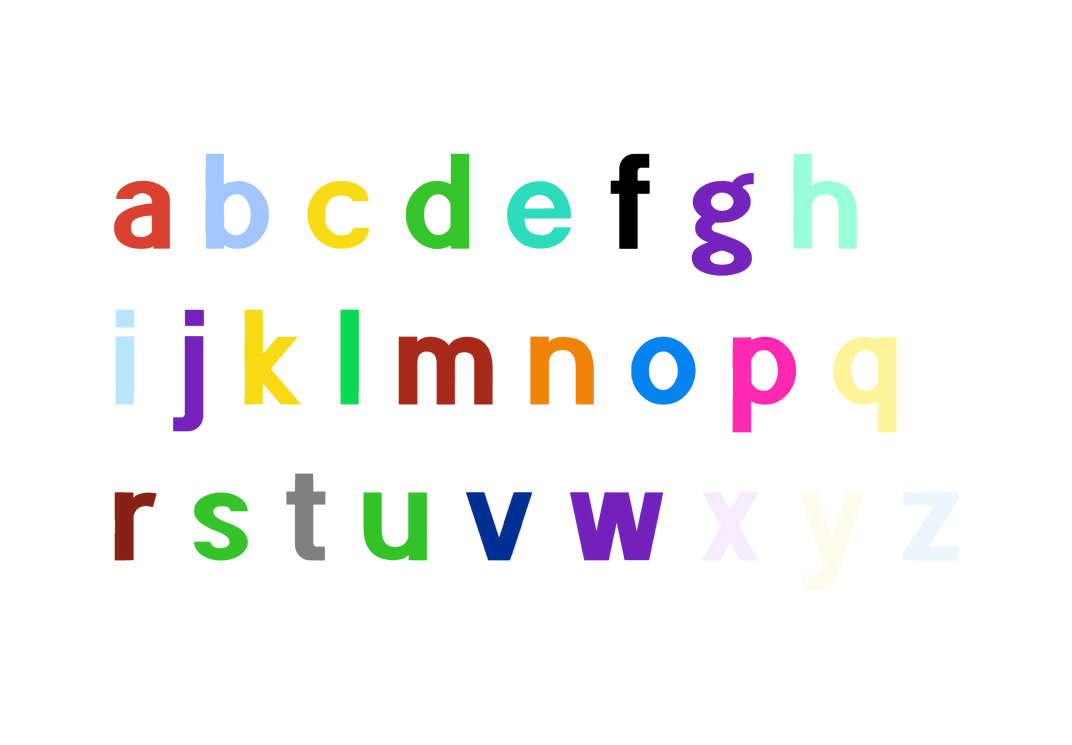 Lowercase Letters by aidasanchez0212 on DeviantArt