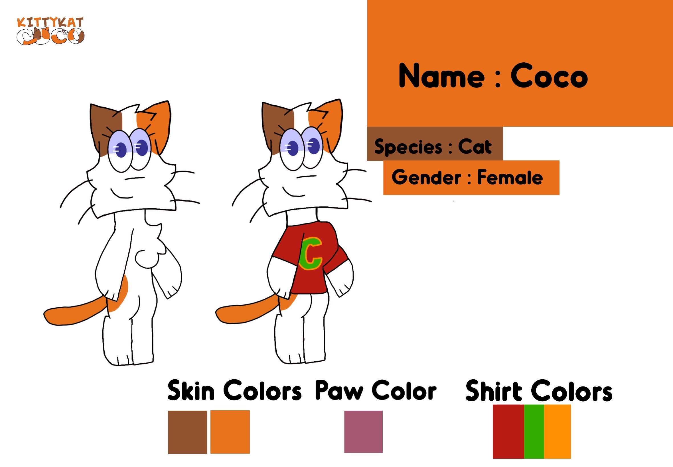 Kittykat Coco Canine Ref Sheet by aidasanchez0212 on DeviantArt