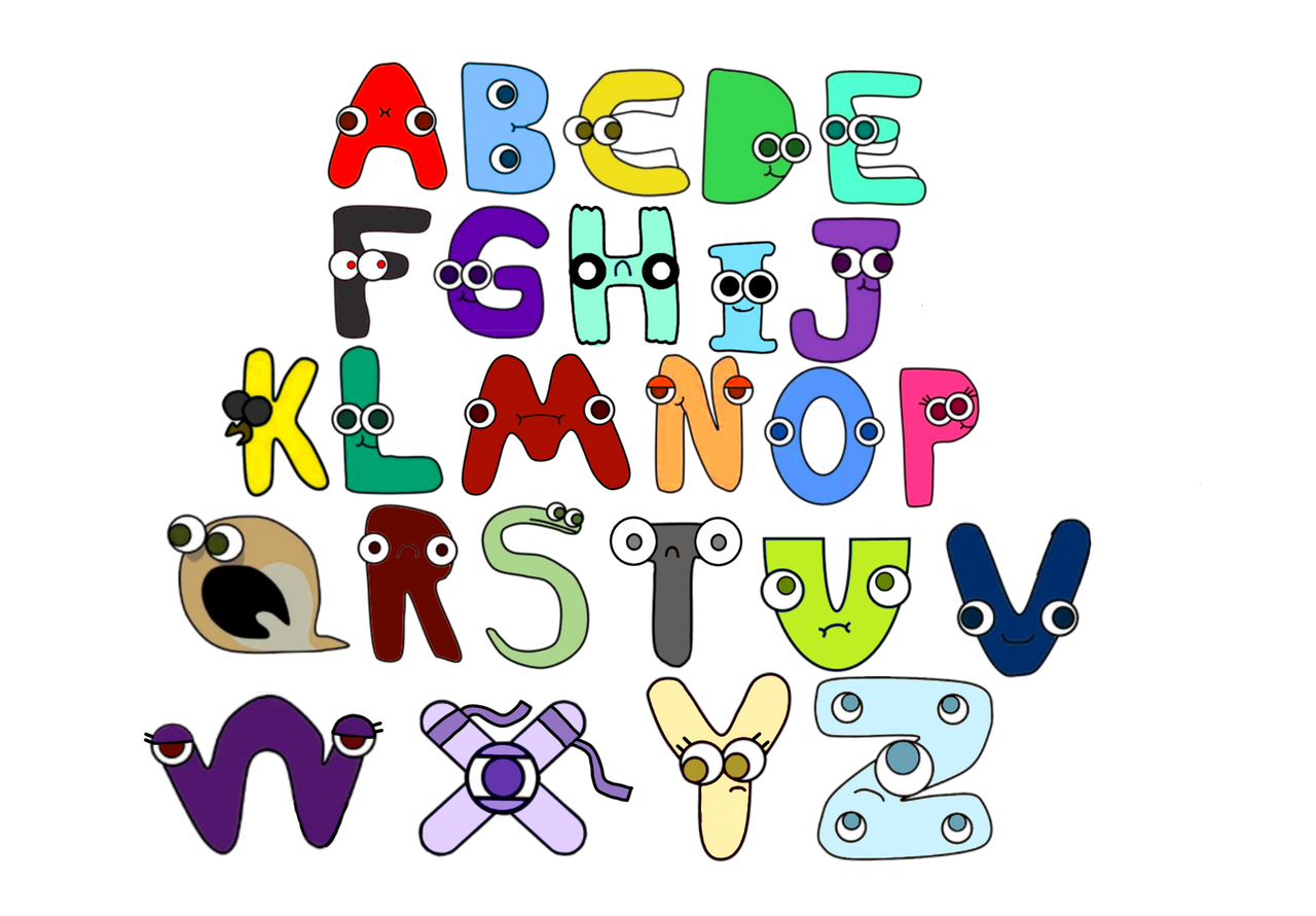 Alphabet Lore In HKTito Style by aidasanchez0212 on DeviantArt