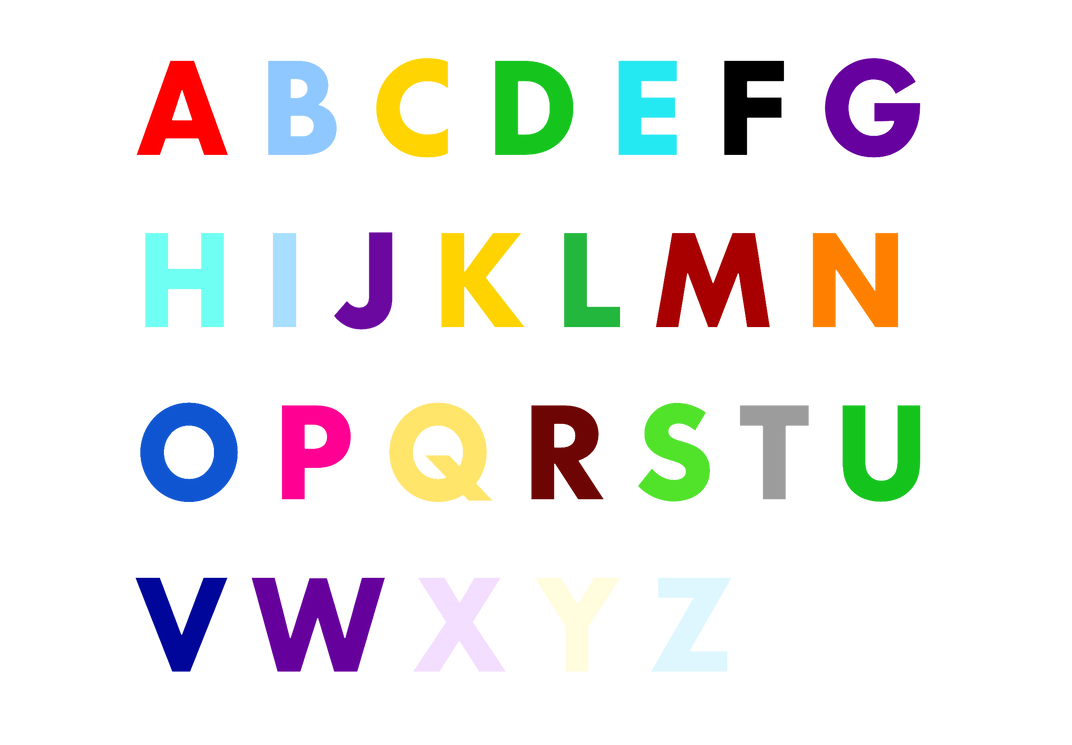 Uppercase Letters by aidasanchez0212 on DeviantArt Uppercase Letters by aidasanchez0212 on DeviantArt