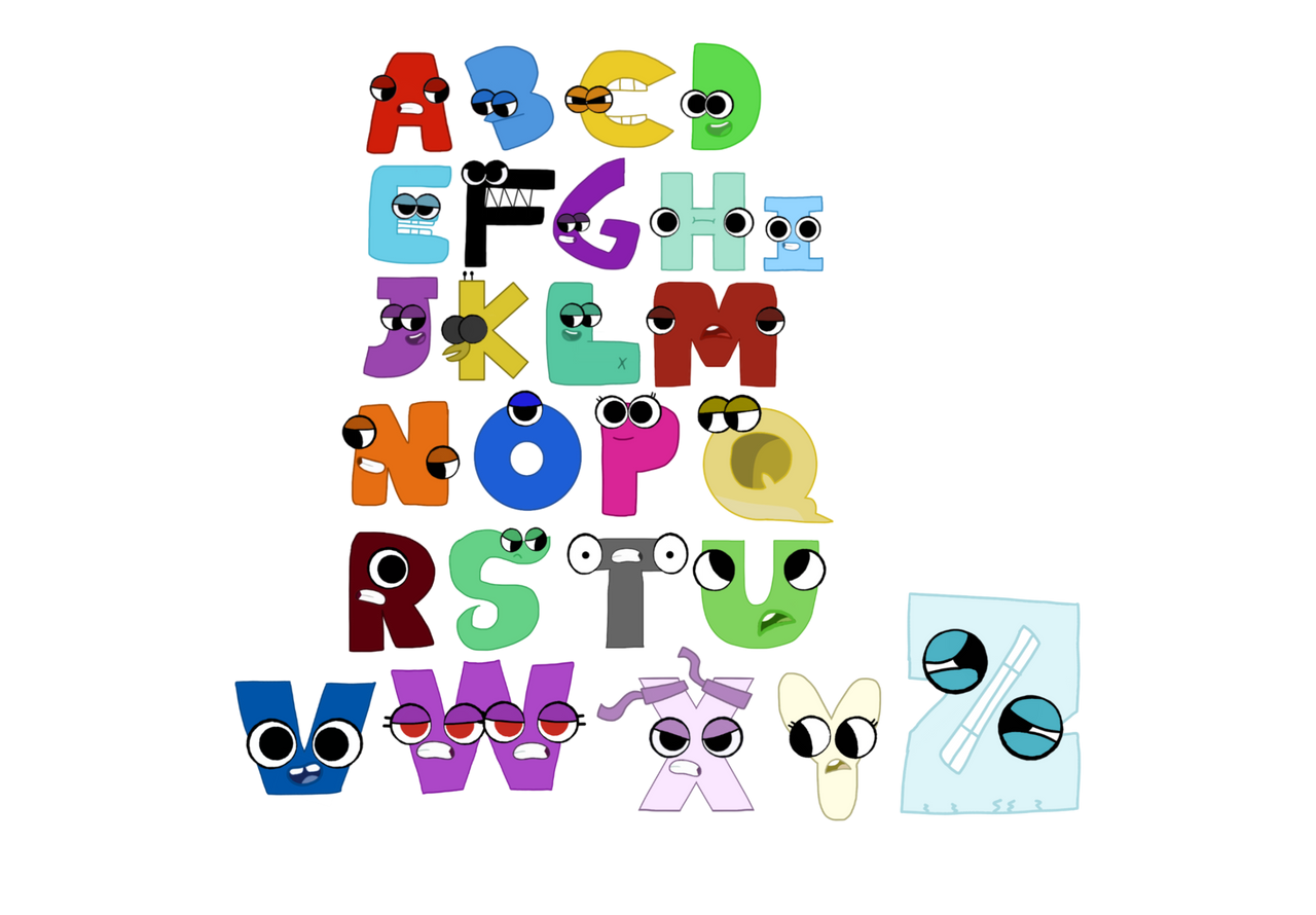 Alphabet Lore: L,M,N,O,P by AndreaJayWonder2005 on DeviantArt