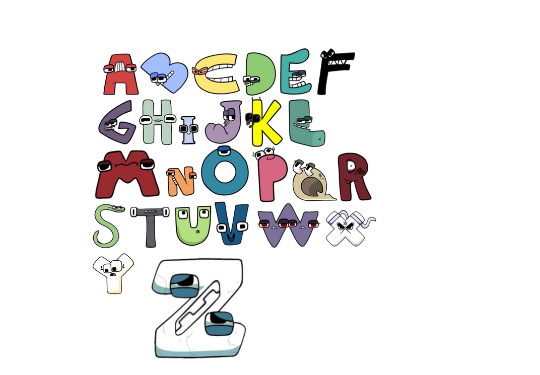 Alphabet Lore letters by aidasanchez0212 on DeviantArt