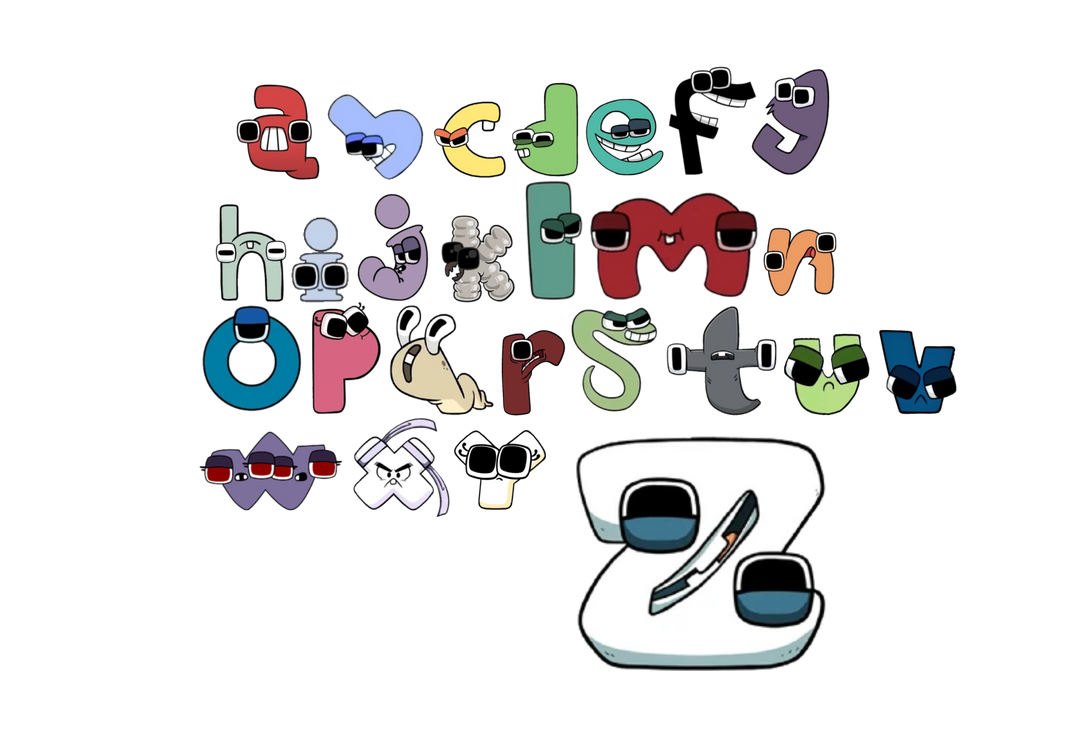 Lowercase Alphabet Lore Letters by aidasanchez0212 on DeviantArt