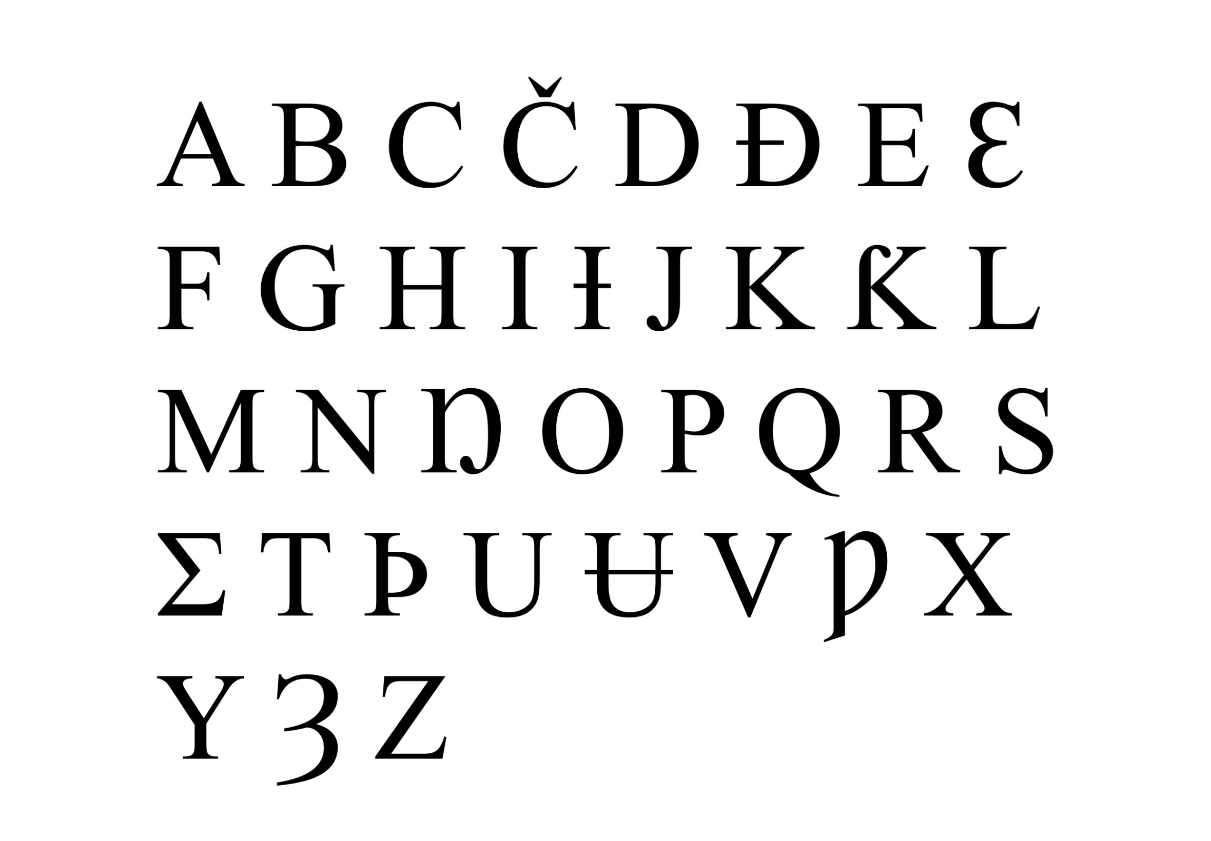 The New English Alphabet by aidasanchez0212 on DeviantArt
