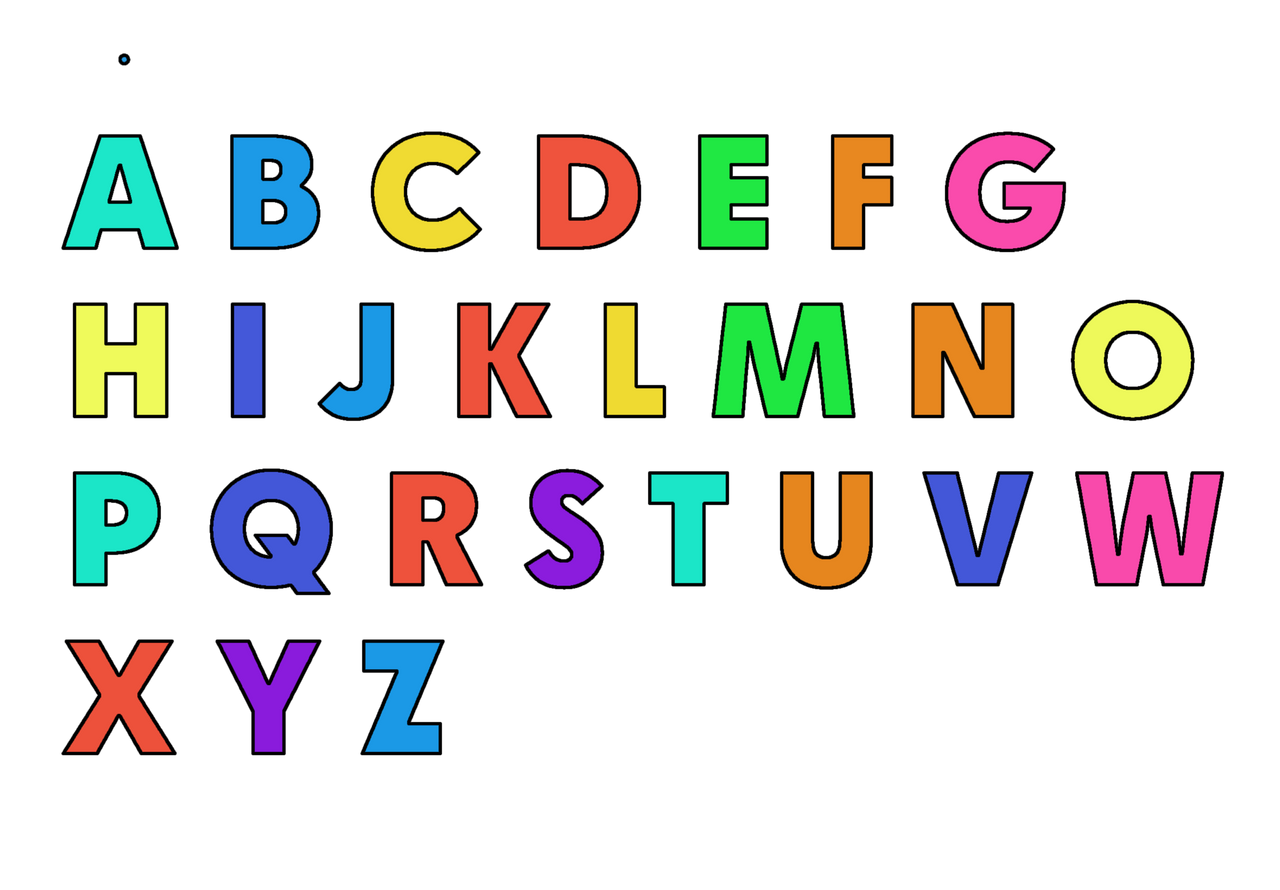 Uppercase Letters by aidasanchez0212 on DeviantArt