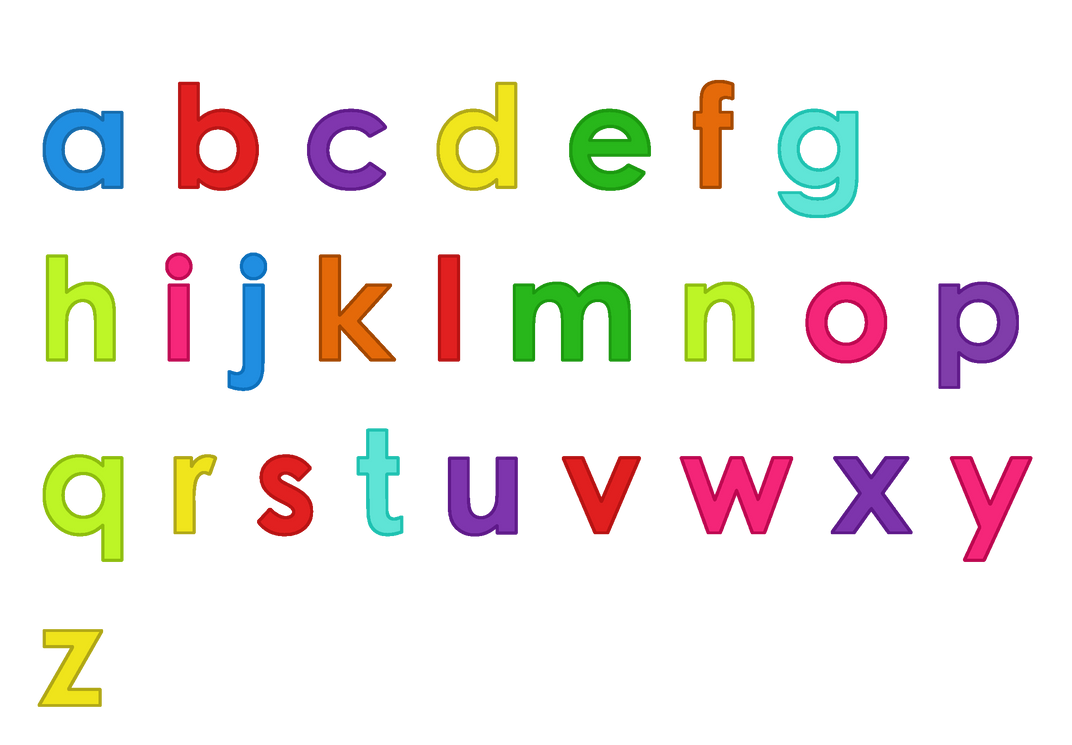 Lowercase Alphabet Letters by aidasanchez0212 on DeviantArt