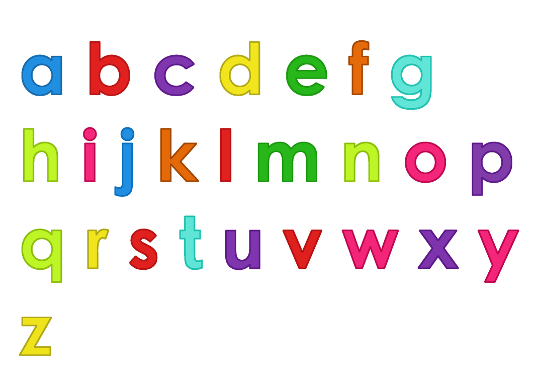 Lowercase Alphabet Letters by aidasanchez0212 on DeviantArt Lowercase Alphabet Letters by aidasanchez0212 on DeviantArt