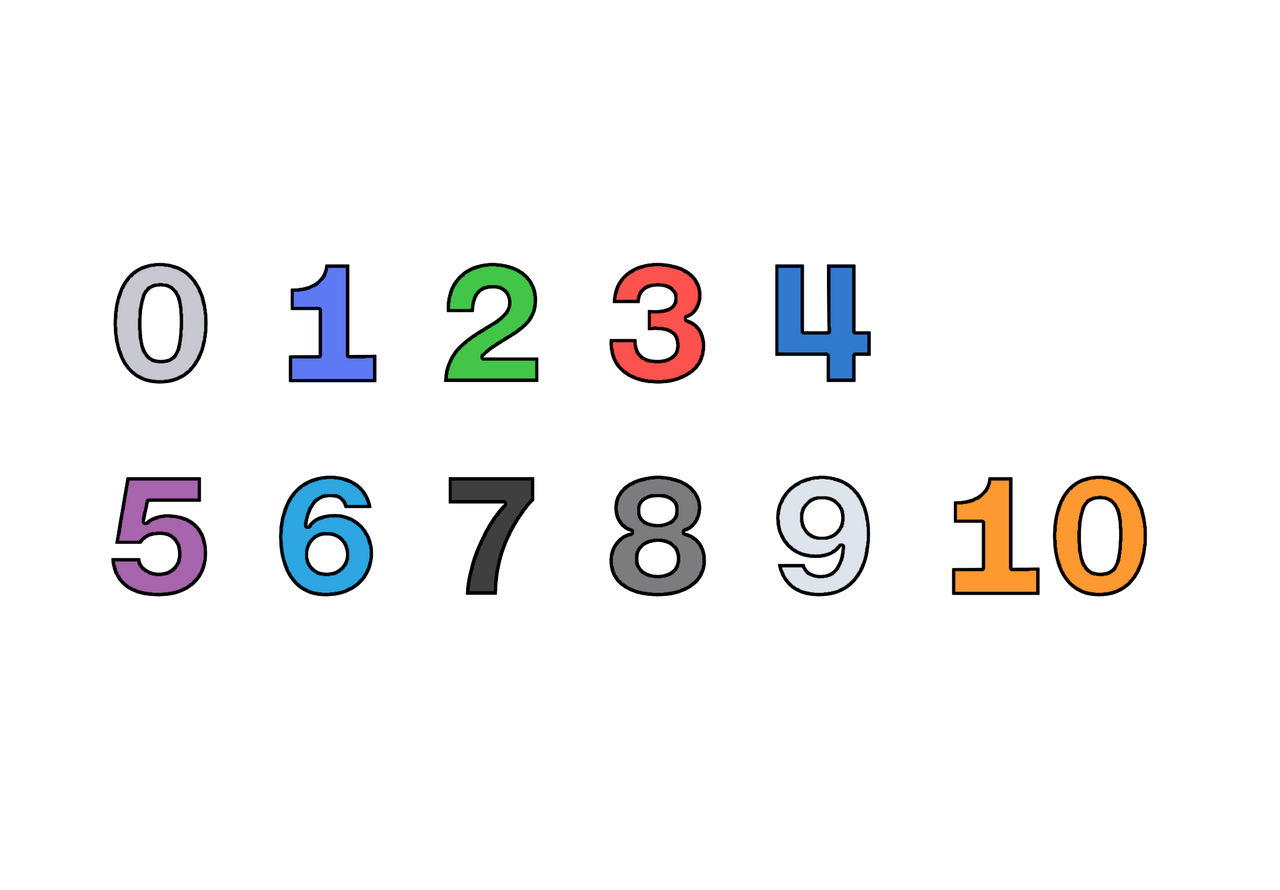 XFHOV Numbers by aidasanchez0212 on DeviantArt