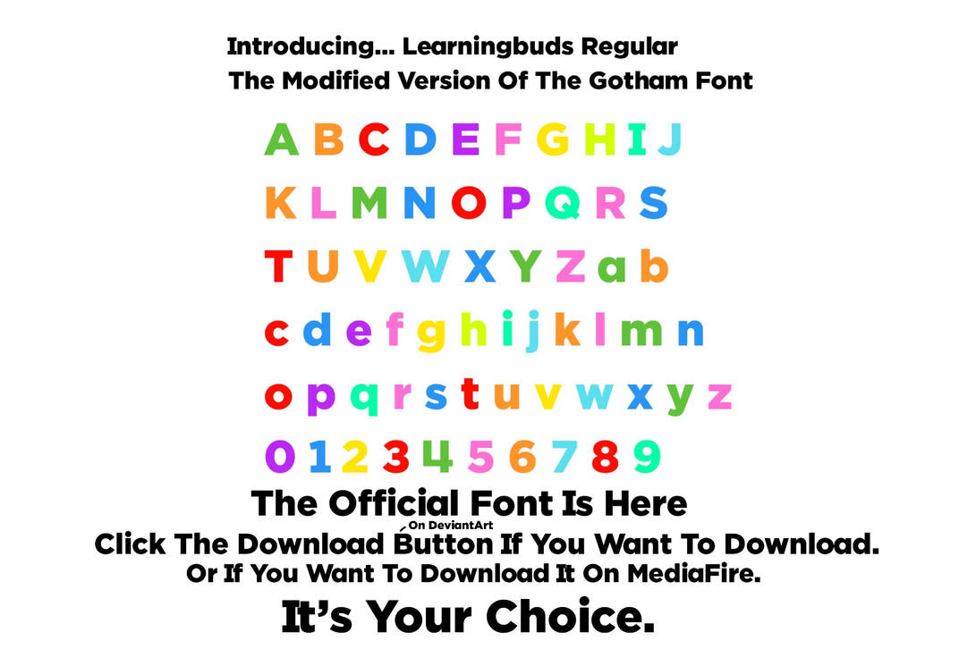 Introducing A New Font, Learningbuds Regular. by aidasanchez0212 on ...