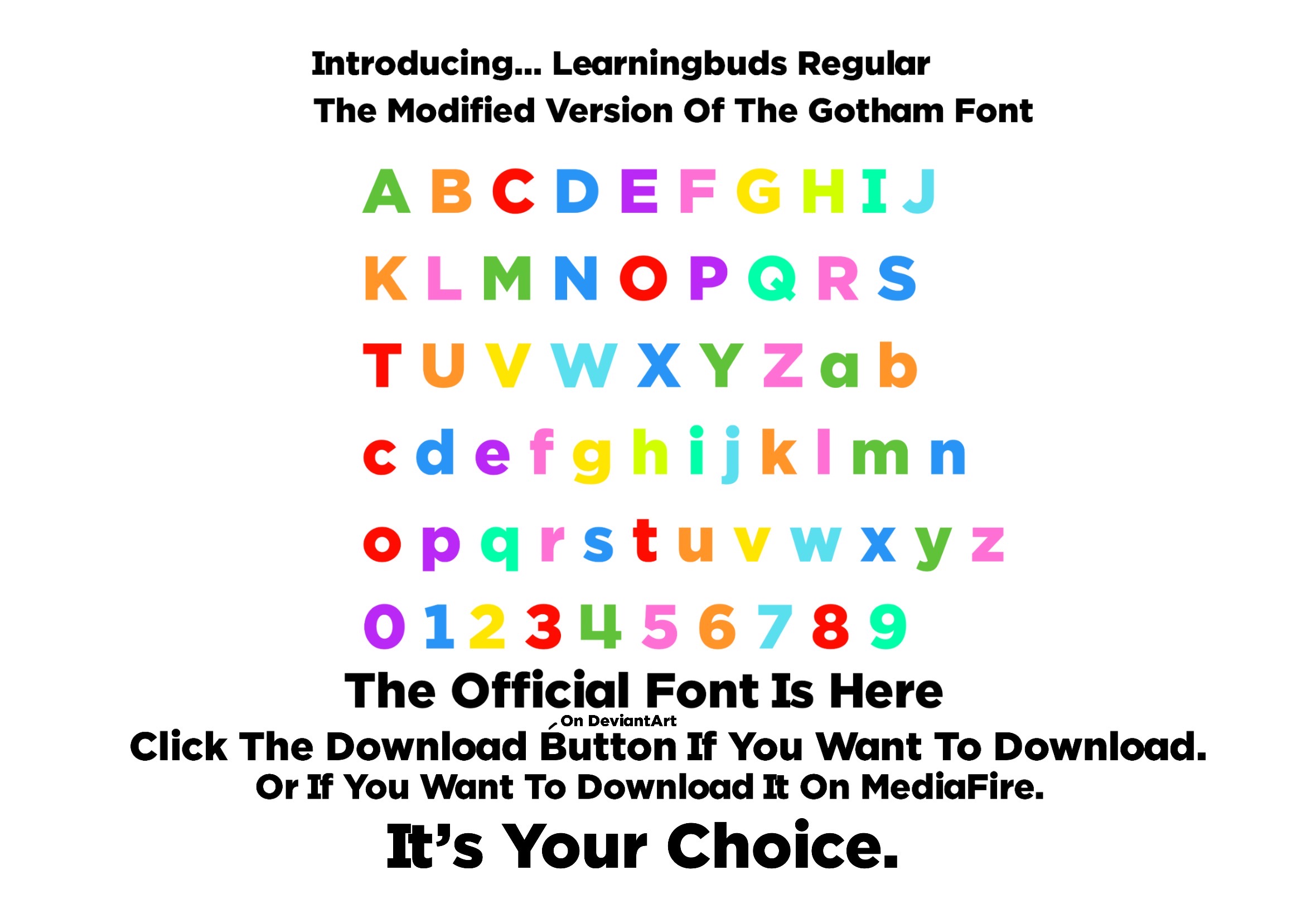 Introducing A New Font, Learningbuds Regular. by aidasanchez0212 on ...