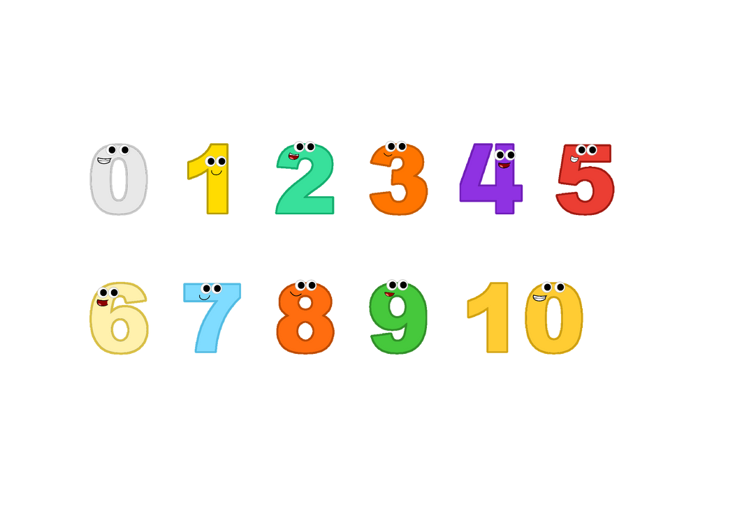 Letter Factory Numbers Alive by aidasanchez0212 on DeviantArt