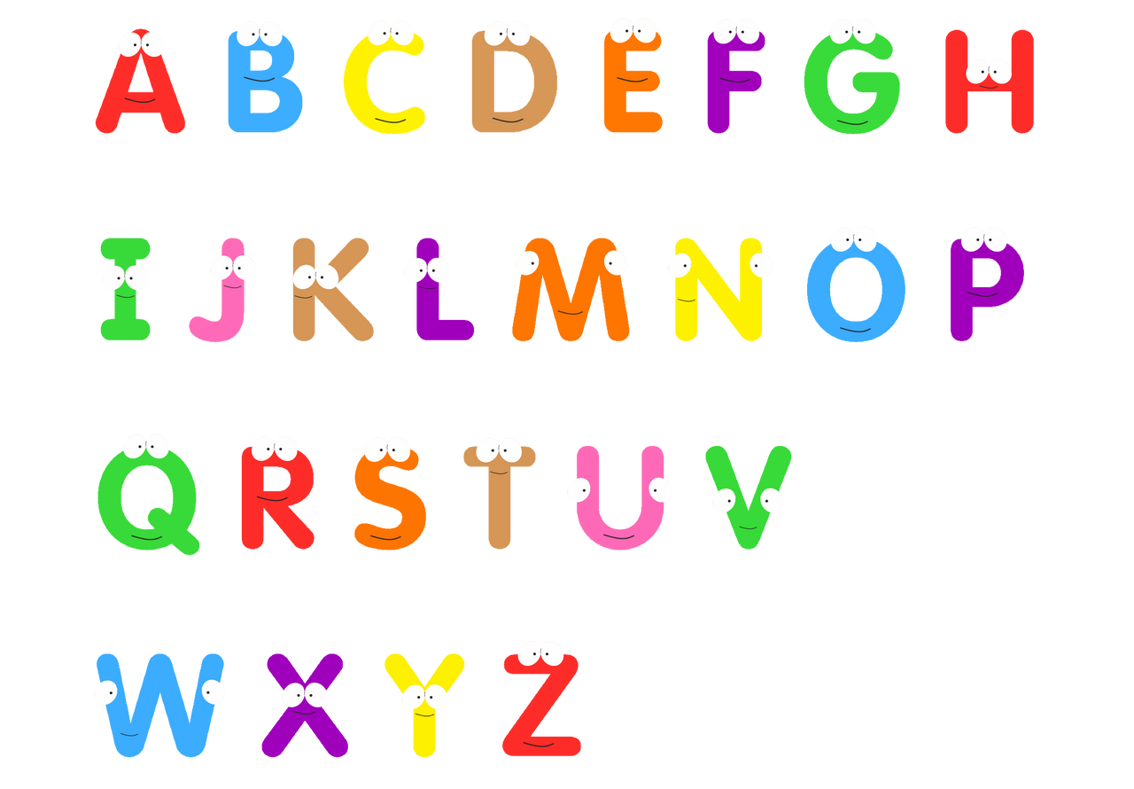 Starfall Letters Uppercase Alive by aidasanchez0212 on DeviantArt