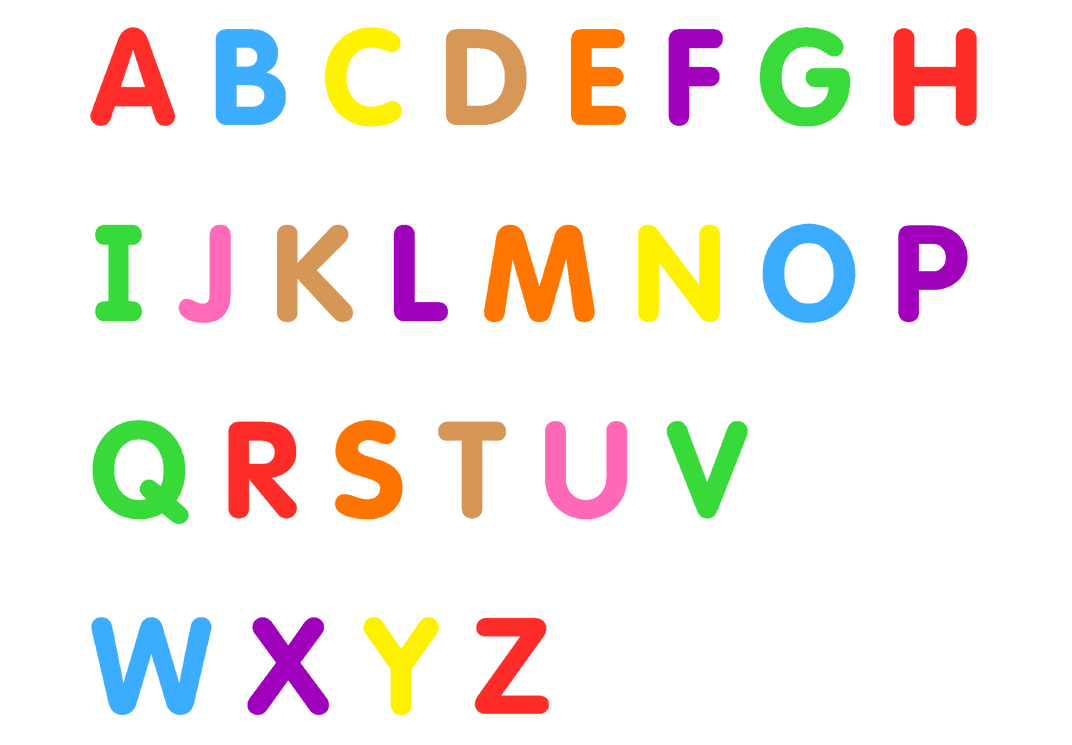 Starfall Letters Uppercase by aidasanchez0212 on DeviantArt