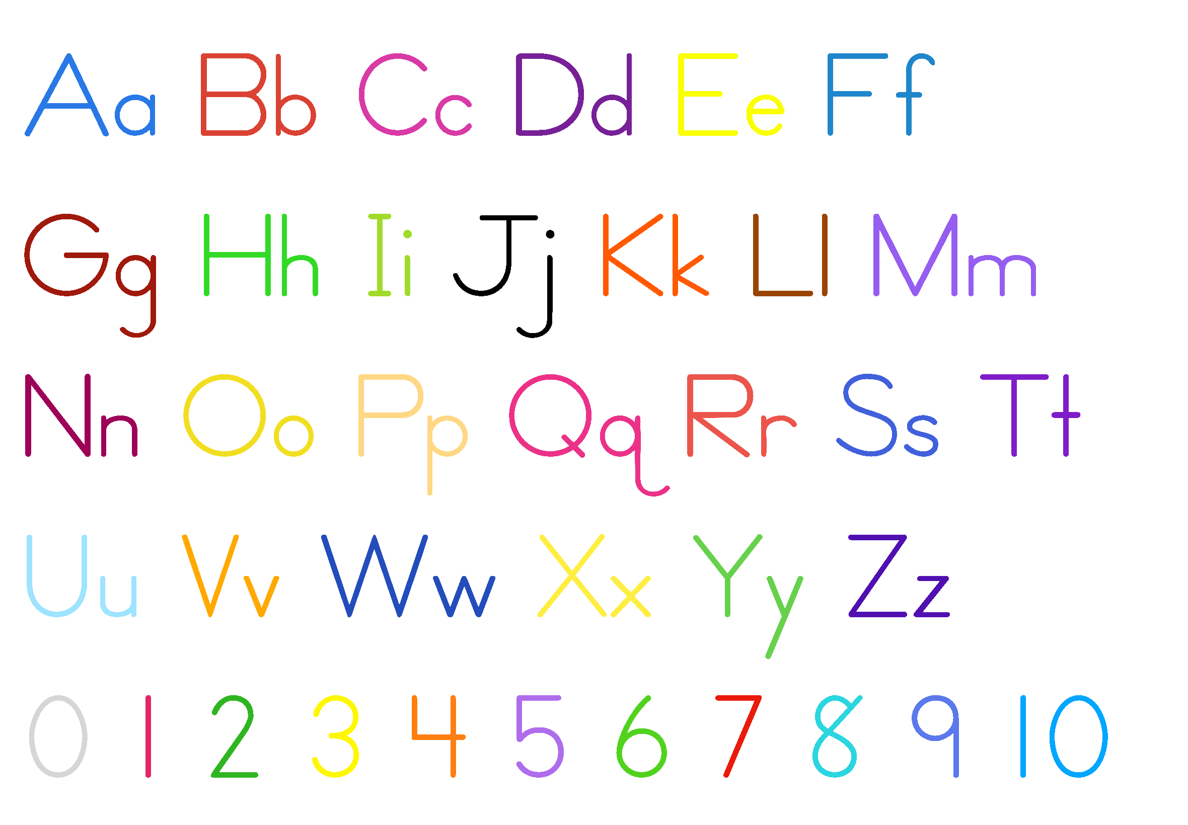 Complete Alphabet Lore Bundle Uppercase Lowercase & Number 