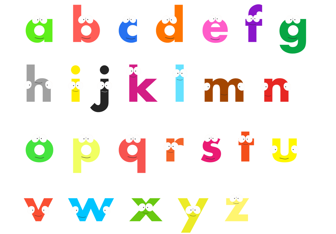Fixed Alive Lowercase Letters by aidasanchez0212 on DeviantArt