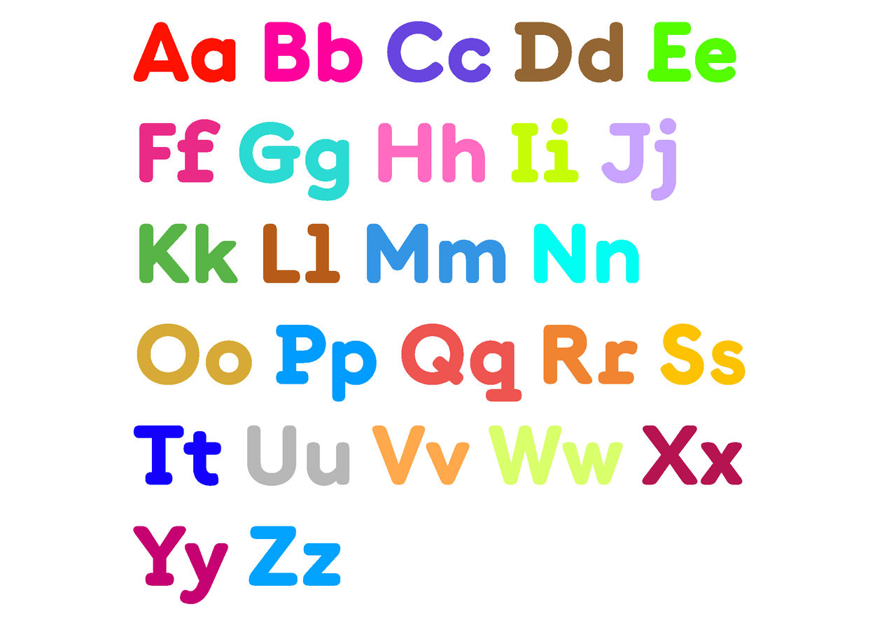The Alphabet From A To Z by aidasanchez0212 on DeviantArt