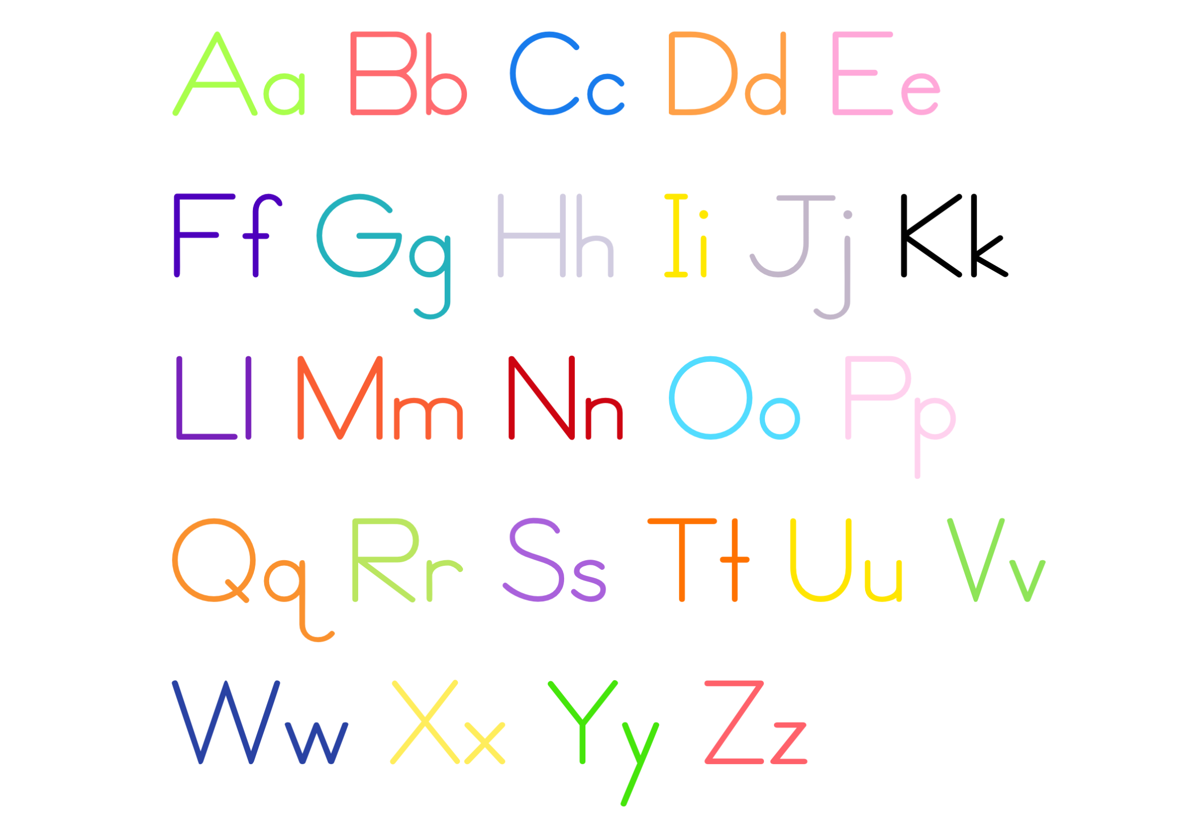 The Alphabet by aidasanchez0212 on DeviantArt