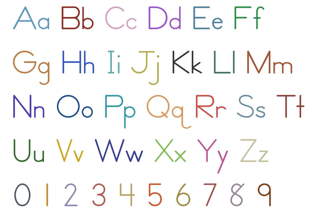 The Letters and Numbers by aidasanchez0212 on DeviantArt