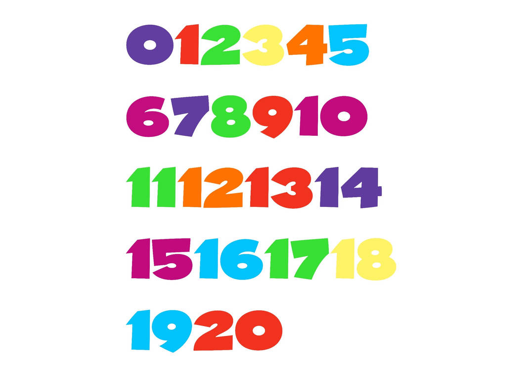 CTW 1999 Numbers by aidasanchez0212 on DeviantArt