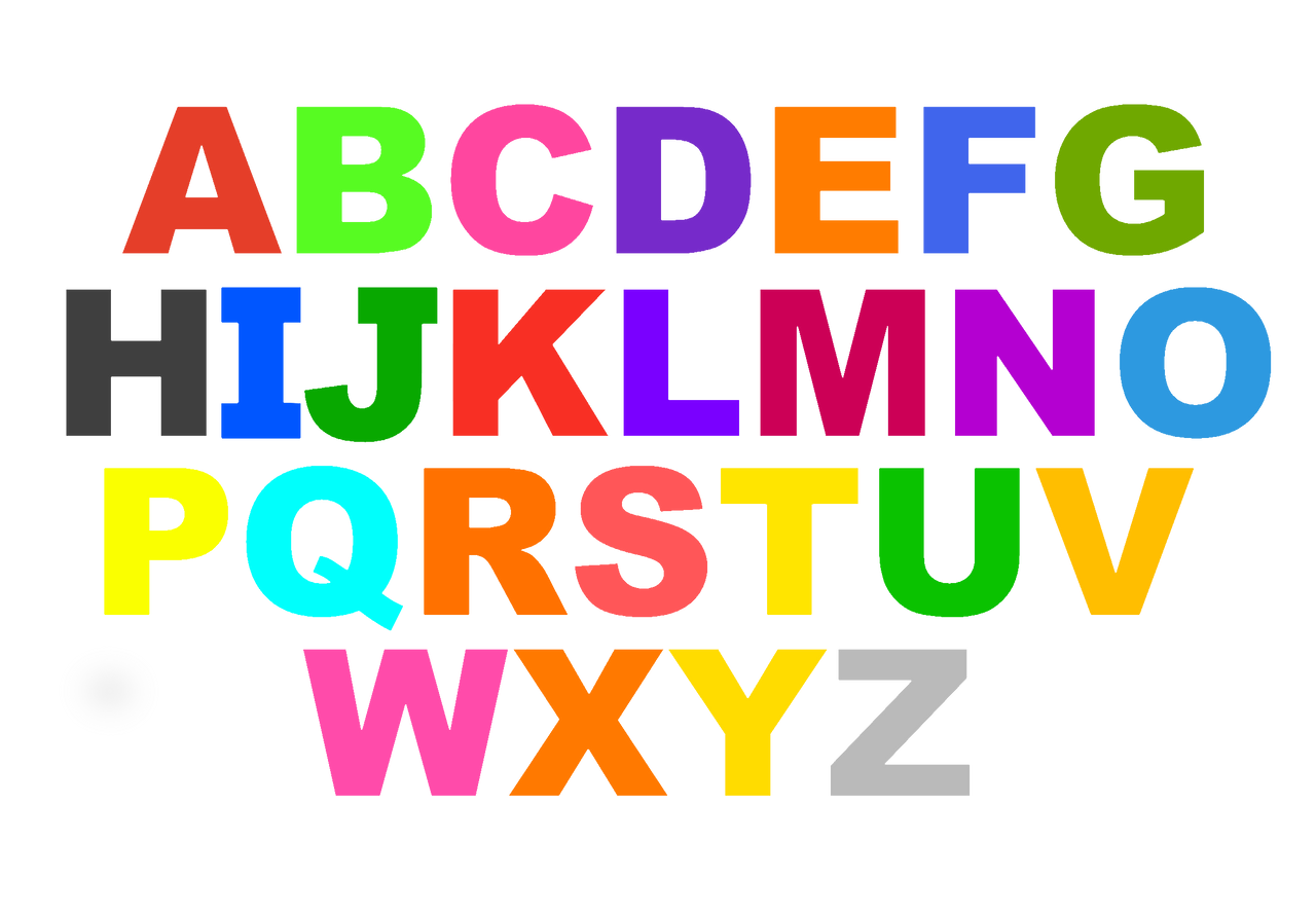 Uppercase Cartoon+ Letters by aidasanchez0212 on DeviantArt