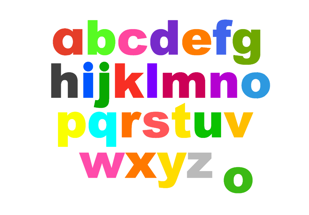 Lowercase Cartoon+ Letters by aidasanchez0212 on DeviantArt