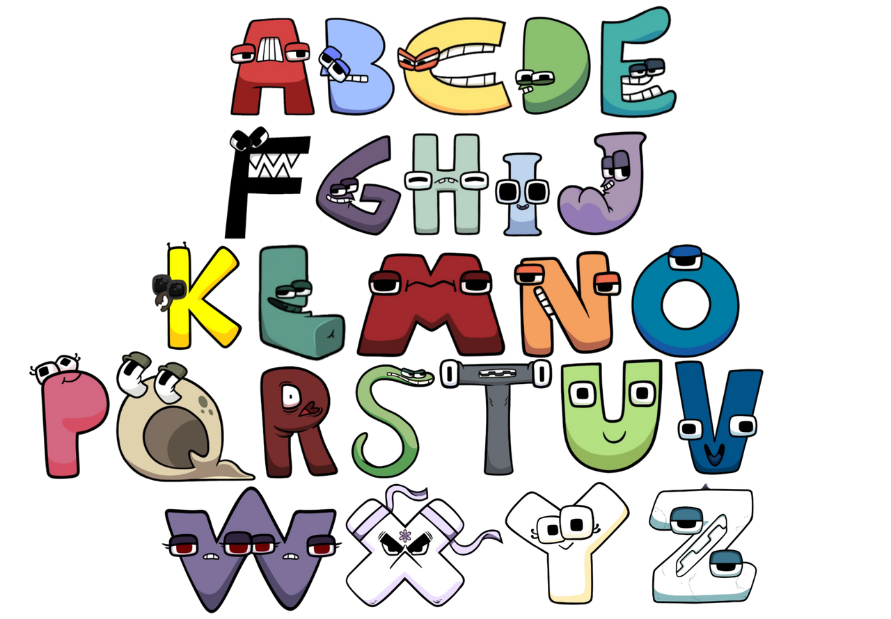 Alphabet Lore Letters by aidasanchez0212 on DeviantArt