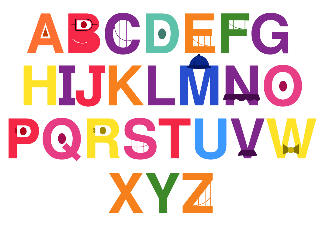 TVOKids Letters Uppercase Alive by aidasanchez0212 on DeviantArt