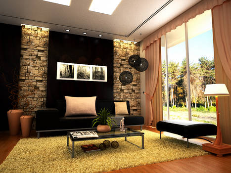 Contemporary Living room