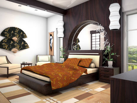Zen Bedroom Concept _view 02