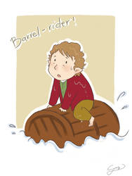 Bilbo: I am Barrel-rider!