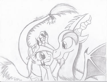 Hearths Warming 03 - Discord and Celestia