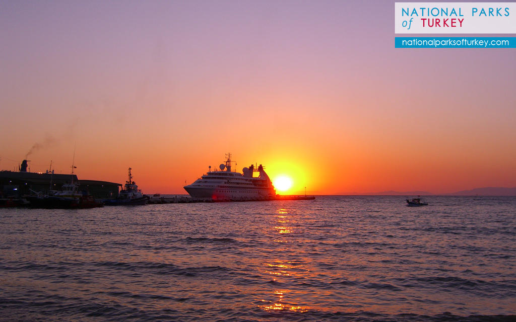 Kusadasi port Turkey