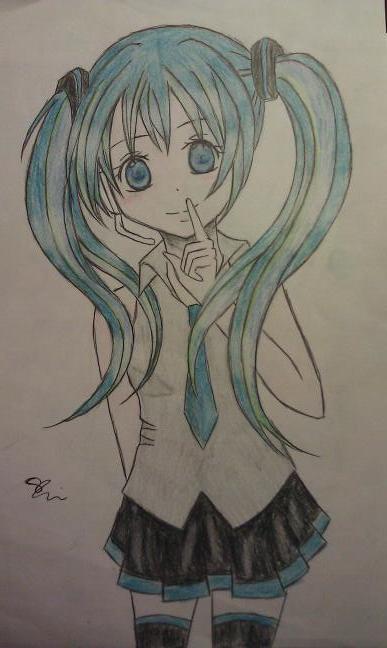 hatsune miku. durr.