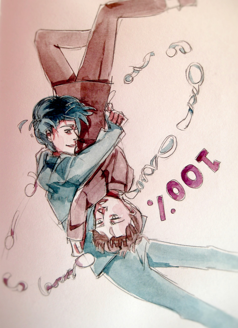 mobbu and bro by DisturbingGreen on DeviantArt