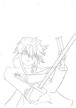 Yuichiro Hyakuya Lineart = Owari no Seraph =