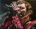 Matt Bellamy oil painting by DieselBenz