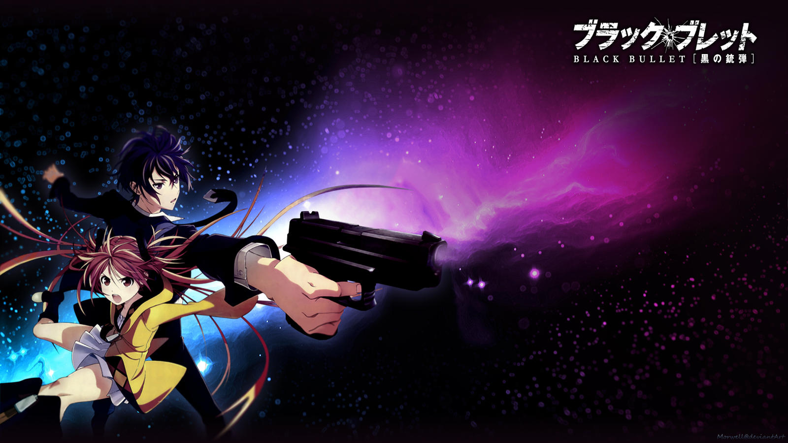 Black Bullet Wallpaper By Morwell On Deviantart Black Bullet Wallpaper By Morwell On Deviantart