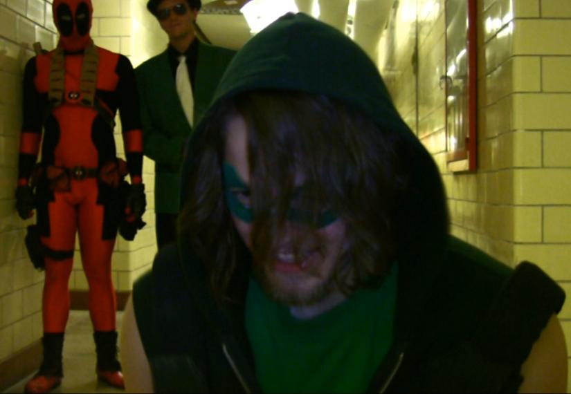 Green Arrow is scared