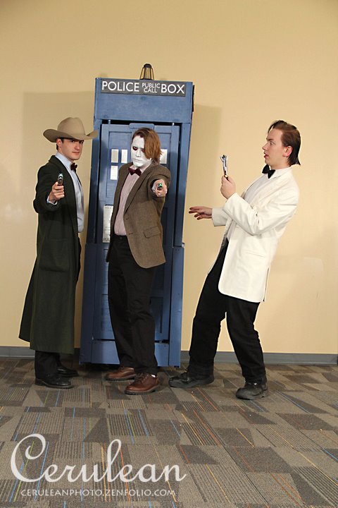 Doctor Who Photoshoot: The Three 11th Doctors