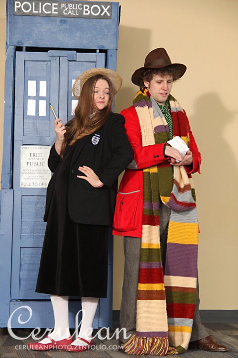 Doctor Who Photoshoot: The Doctor and Romana JBABY