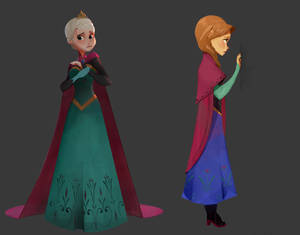 Anna and Elsa