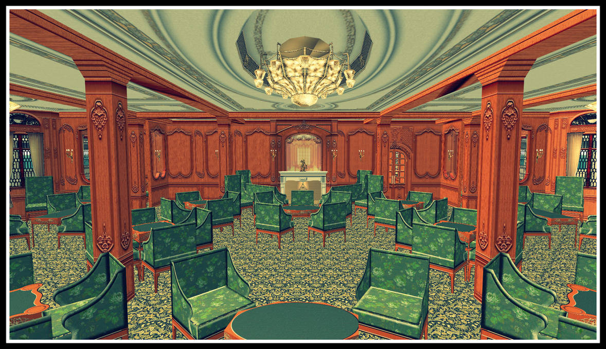 Rms Titanic First Class Lounge 3 By Grantl91 On Deviantart